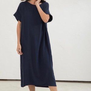Elizabeth Suzann Silk Georgia Midi Dress